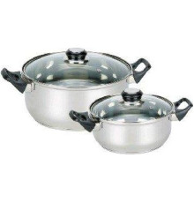 MALLONY BAKS-SET-4 (2л. 2,8л.) с крышками (981054)