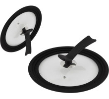 MALLONY VETRO-SPECIAL, мультиразмер: 24/26/28см, из закал стекла с рукояткой soft-touch (007421)