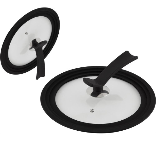 MALLONY VETRO-SPECIAL, мультиразмер: 24/26/28см, из закал стекла с рукояткой soft-touch (007421)