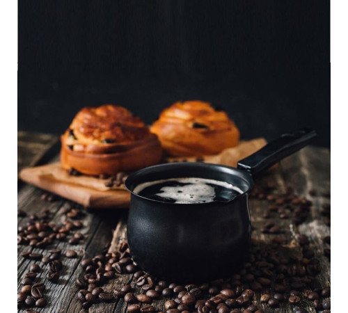 MALLONY Кофеварка (турка) из углеродистой стали 600 мл, модель MAL-600 (985220)