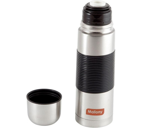 MALLONY Термос из нерж. стали с силиконовыми вставками NUOVO, 0,75 л (005233)