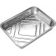 MALLONY Форма для выпечки, LAMINA, размер: 22*16*3,5 см, из алюм фольги, прямоугольная, одноразовая (104356)
