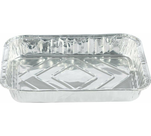 MALLONY Форма для выпечки, LAMINA, размер: 22*16*3,5 см, из алюм фольги, прямоугольная, одноразовая (104356)