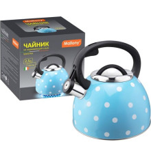 MALLONY Чайник из нерж стали со свистком 