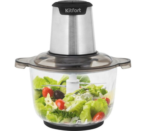 Измельчитель KITFORT КТ-3012 серебристый