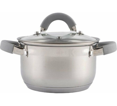 MALLONY Кастрюля Felicita, объем 2 л, из нерж стали с крышкой (009386)