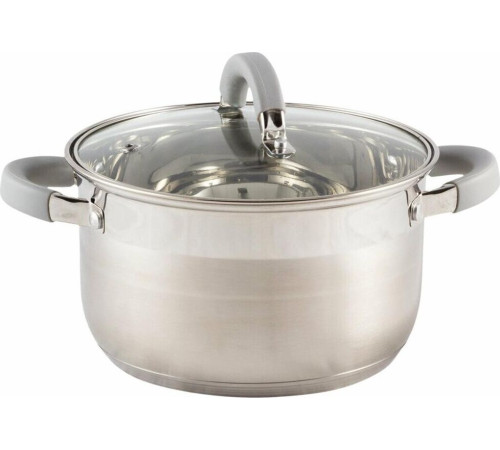 MALLONY Кастрюля Felicita, объем 2 л, из нерж стали с крышкой (009386)