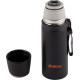 MALLONY Термос с чашкой и силиконовым ремешком NERO, 0,35 л (005241)