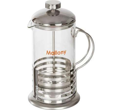 MALLONY Кофе-пресс/чайник заварочный PRIMO 600мл (007222)