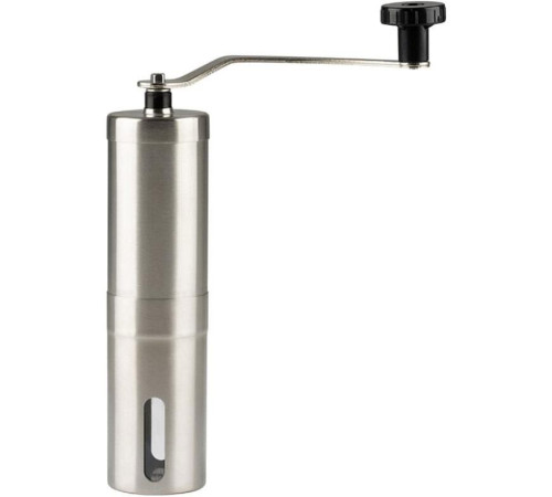 MALLONY Мельница для ручного помола кофейных зерен, серия Mulino, р-р 4,7*19 см, нерж сталь (004682)