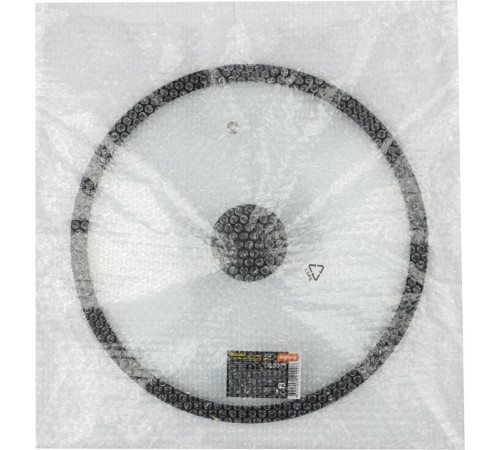 MALLONY Крышка стеклянная с силиконовым ободком CAPPELLO, 28 см диа, сил ручка (003546)