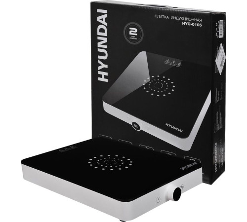HYUNDAI HYC-0105 белый стеклокерамика (настольная)