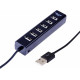 REXANT (18-4107) РАЗВЕТВИТЕЛЬ USB НА 7 ПОРТОВ, ЧЕРНЫЙ