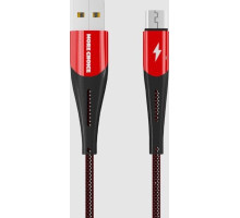 MORE CHOICE (4627151198118) K41Sm USB (m)-microUSB (m), ч/красный, 1.0м