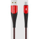 MORE CHOICE (4627151198118) K41Sm USB (m)-microUSB (m), ч/красный, 1.0м