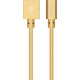 MORE CHOICE (4627151191997) K31m USB (m)-microUSB (m) 1.0м - золотой
