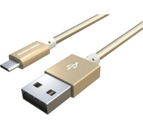 MORE CHOICE (4627151191997) K31m USB (m)-microUSB (m) 1.0м - золотой