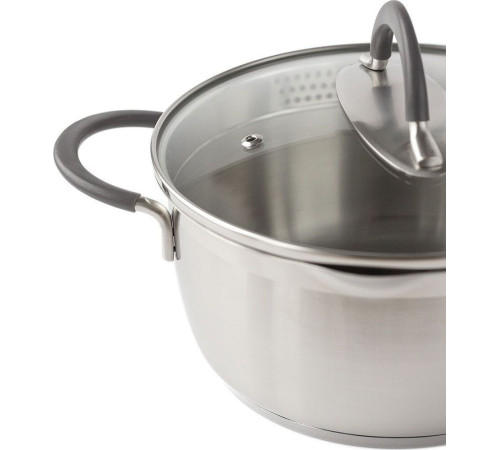 TIMA ИДЕАЛ 2,8л, с 2-мя носиками, с крышкой, с силикон. ручками ID-2028