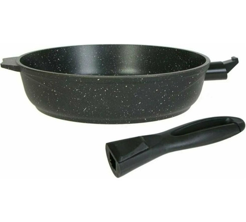 МЕЧТА 024802 Гранит black 24см съемная ручка