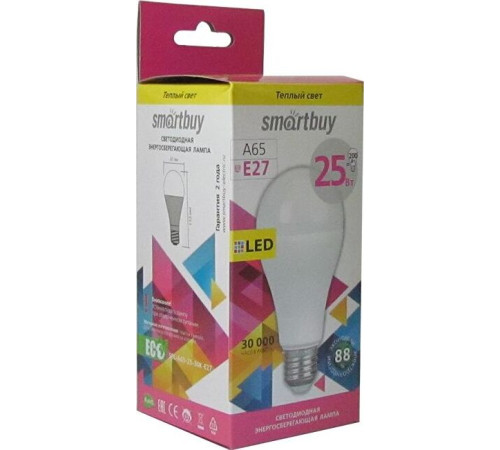 SMARTBUY (SBL-A65-25-30K-E27) 25W/3000/E27