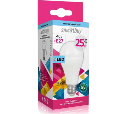 SMARTBUY (SBL-A65-25-40K-E27) 25W/4000/E27