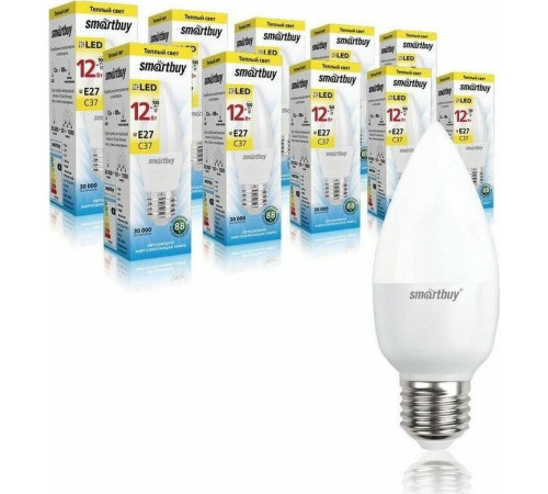 SMARTBUY (SBL-C37-12-30K-E27) 12W/3000/E27