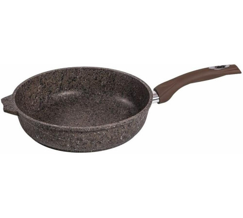 МЕЧТА С28902 Premium mokko 28см несъемная ручка стеклянная крышка