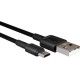 MORE CHOICE (4627151197326) K14m USB (m)-microUSB (m) 0.25 м черный