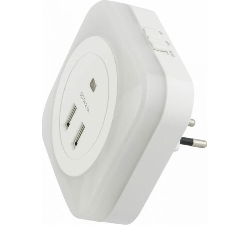 UNIEL (UL-00007348) DTL-321 White/Sensor/2USB