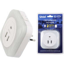 UNIEL (UL-00007348) DTL-321 White/Sensor/2USB