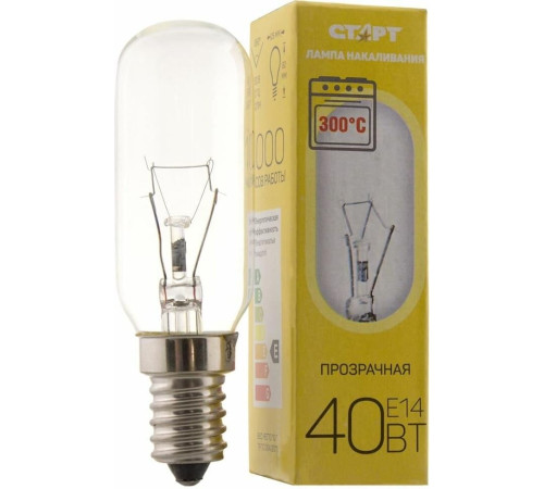 СТАРТ (12069) 40Вт Е14 OVEN - для духового шкафа