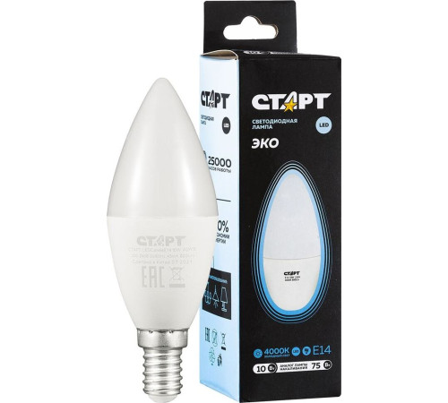 СТАРТ (17275) LEDCANDLEE14 10W 40 WS