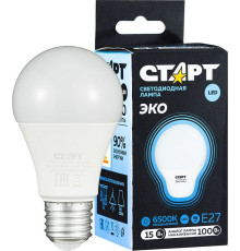 СТАРТ (17286) LEDGLSE27 15W 65 WS