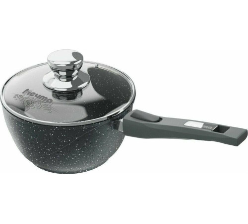 МЕЧТА 081701 Гранит 1,2л съемная ручка стеклянная крышка