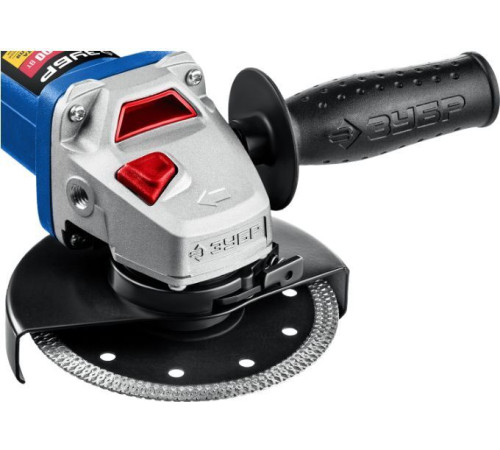 ЗУБР УШМ-П125-1500 ЭПСТ УШМ 125 мм, 1500 Вт, регулировка оборотов, серия Профессионал.