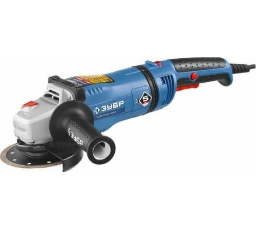 ЗУБР УШМ-П125-1500 ЭПСТ УШМ 125 мм, 1500 Вт, регулировка оборотов, серия Профессионал.