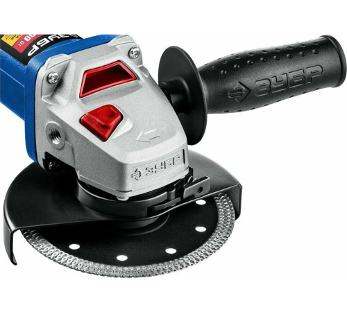 ЗУБР УШМ-П125-1500 ЭПСТ УШМ 125 мм, 1500 Вт, регулировка оборотов, серия Профессионал.