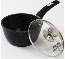 МЕЧТА 82802 Гранит black 1,7л несъемная ручка стеклянная крышка