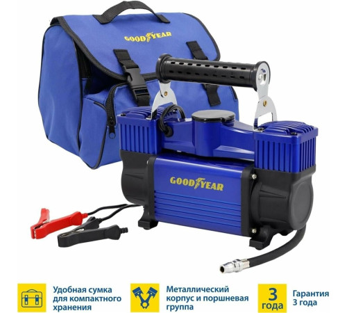 GOODYEAR GY000118 GY-80L 80 л/мин двухпоршневой