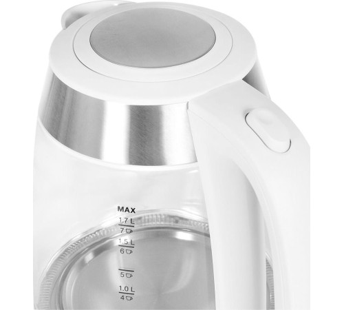 HYUNDAI HYK-G4033 1.7л. 2200Вт белый/серебристый (стекло)