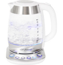 HYUNDAI HYK-G4033 1.7л. 2200Вт белый/серебристый (стекло)