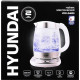 HYUNDAI HYK-G4033 1.7л. 2200Вт белый/серебристый (стекло)