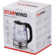 STARWIND SKG2315 1.7л. 2200Вт серый/серебристый (стекло)