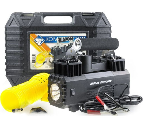 NOVA BRIGHT АК-65 металлический корпус, LED-фонарь, пластик.кейс 47160