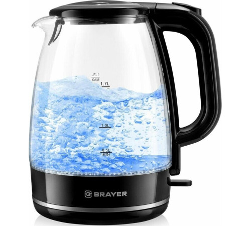 BRAYER BR1030 (1,7л. стекло)