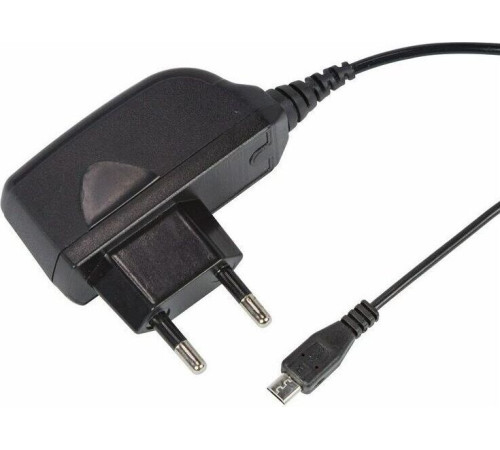 REXANT (16-0260-1) Сетевое зарядное устройство microUSB 220 В (СЗУ) (5 V, max: 1500 mA) шнур 1.2 м черное REXANT