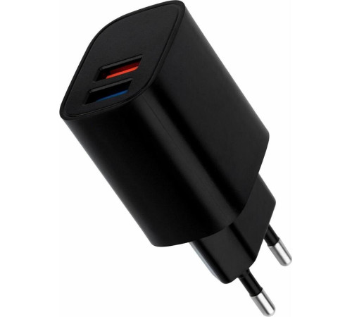 REXANT (16-0283) Сетевое зарядное устройство REXANT 2 x USB, 5V, 2.4 A, черное