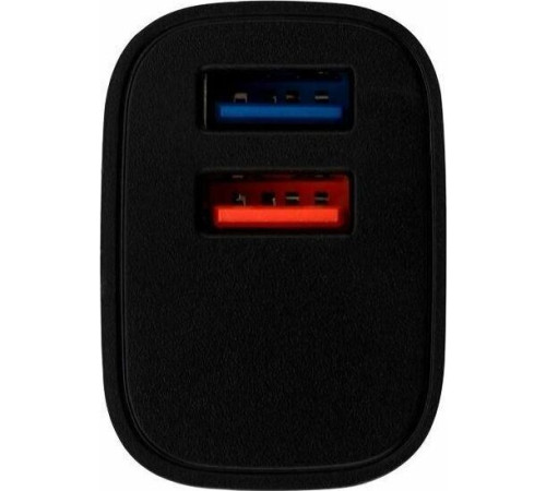 REXANT (16-0283) Сетевое зарядное устройство REXANT 2 x USB, 5V, 2.4 A, черное
