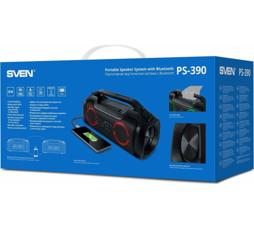 SVEN PS-390, черный