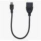 RITMIX RCC-010 OTG кабель, MicroUSB-USB-AF, 0,1m, медный